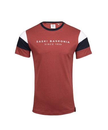 Camiseta Moda Baskonia Since 1959 Rojo SS24