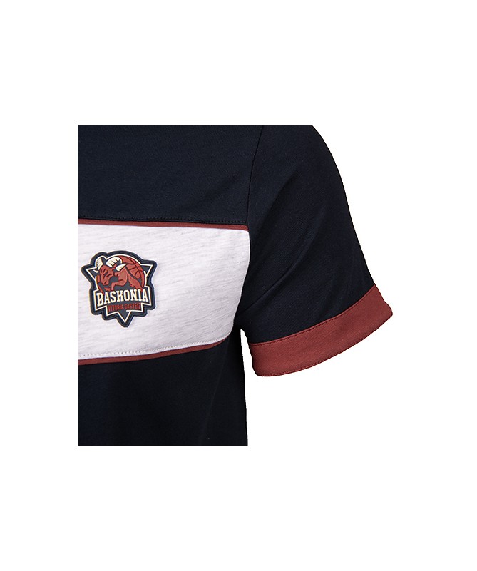 Cami Moda Baskonia Marino Gris Block SS24 JR