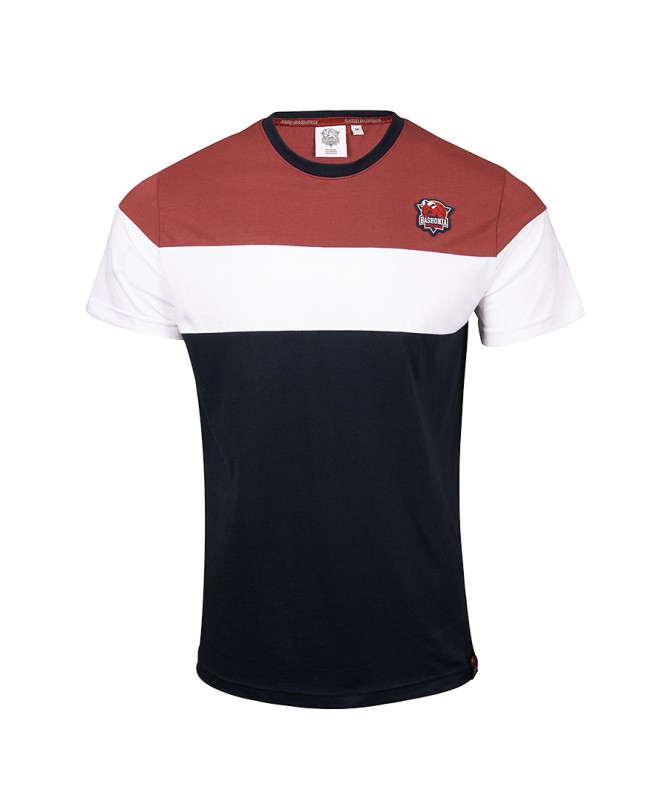 Camiseta Moda Baskonia Tricolor SS24
