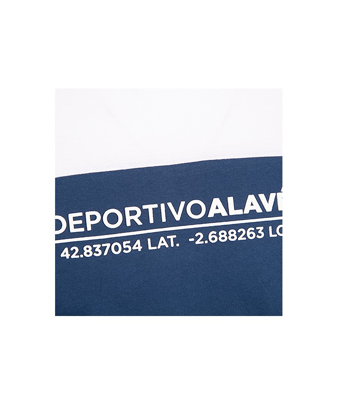 Camiseta Moda Deportivo Alavés Coordenadas SS24