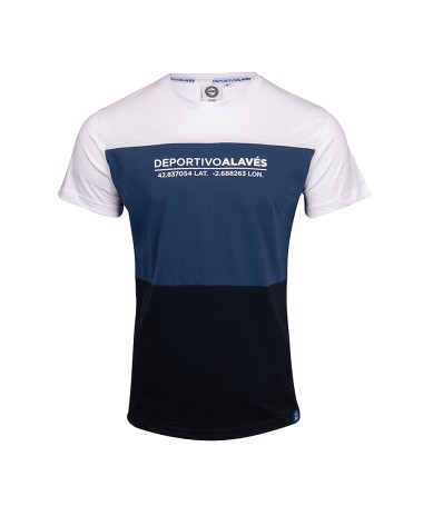 Camiseta Moda Deportivo Alavés Coordenadas SS24