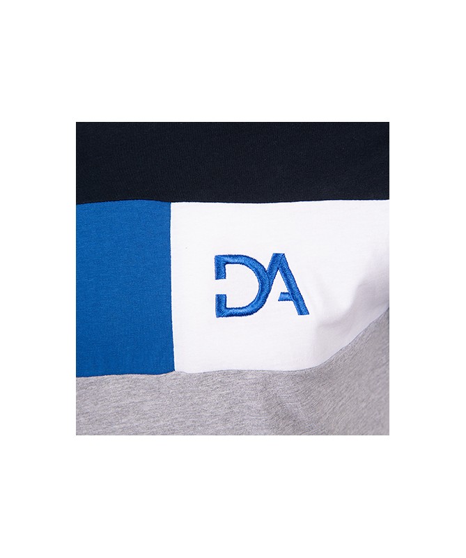 Camiseta Moda Deportivo Alavés Tricolor Gris y Albiazul SS24