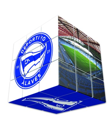 Cubo de Rubik Deportivo Alavés 2024