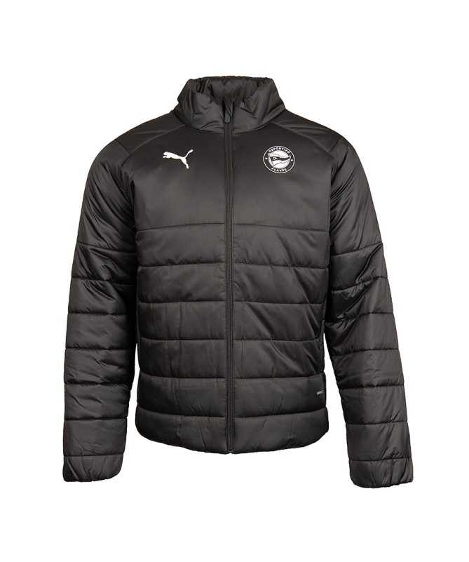 Padded Jacket Deportivo Alavés Negra 24/25