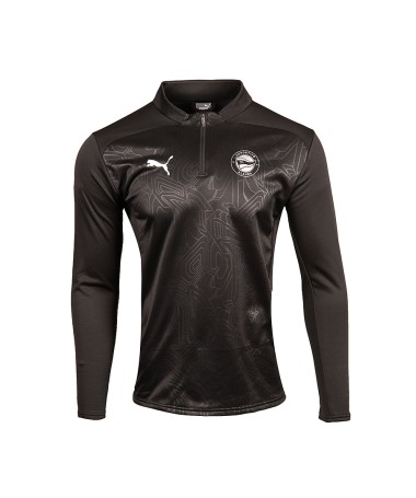 Chaqueta Entrenamiento Técnico Deportivo Alavés Negro 24/25