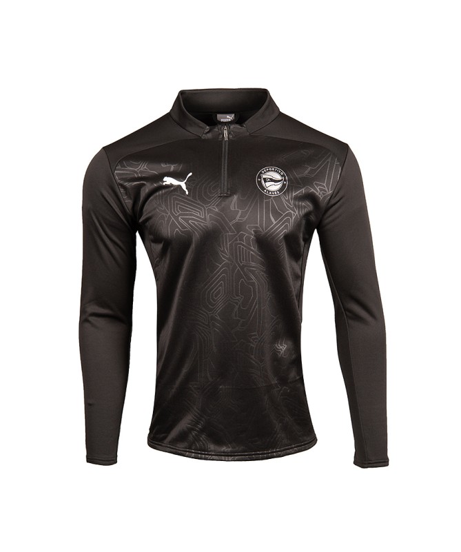 Chaqueta Entrenamiento Técnico Deportivo Alavés Negro 24/25