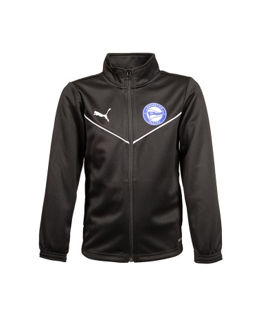 Chaqueta Entrenamiento Técnico Deportivo Alavés Negro 24/25 Junior