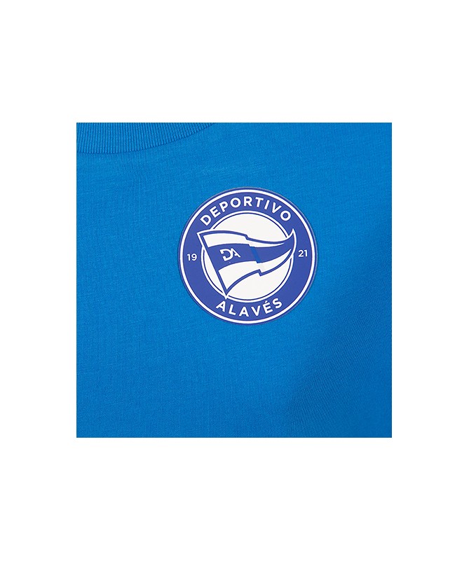 Camiseta Paseo Deportivo Alavés Azul 24/25