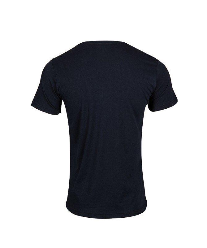 Camiseta Moda Baskonia Marino SS24 Texto Corporate