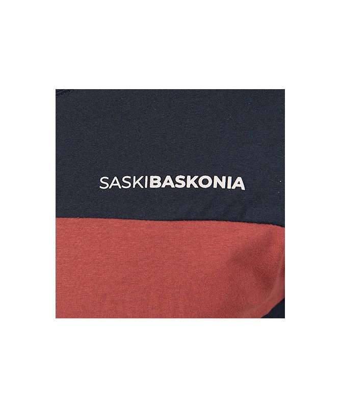 Camiseta Moda Baskonia Marino SS24 Texto Corporate
