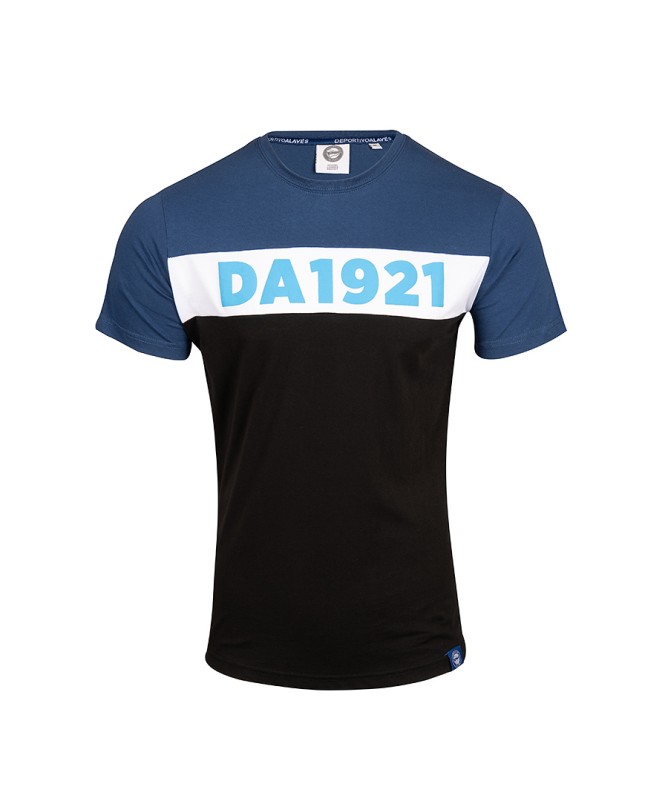 Camiseta Moda Deportivo Alavés 1921 Negro-Albiazul SS24
