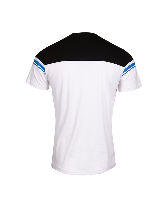 Camiseta Moda Deportivo Alavés Blanco Royal SS24 Texto Corporate