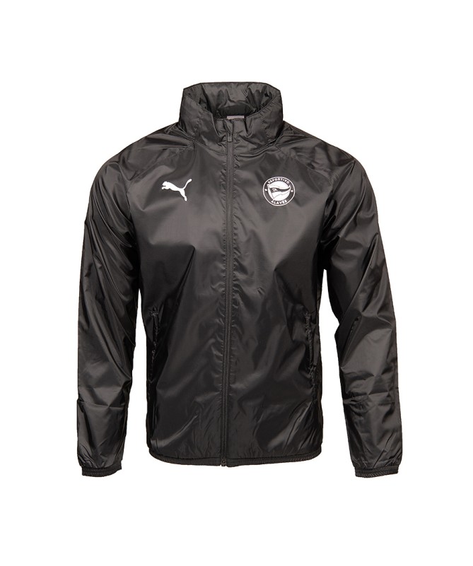 Chubasquero Deportivo Alavés Negro 24/25