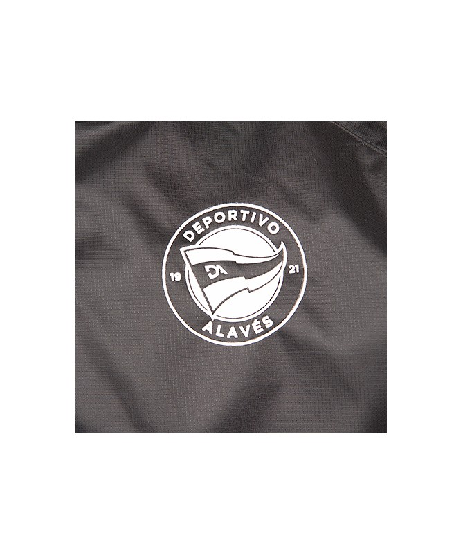 Chubasquero Deportivo Alavés Negro 24/25