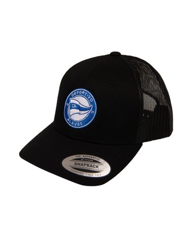 Gorra Deportivo Alavés Negra 24/25