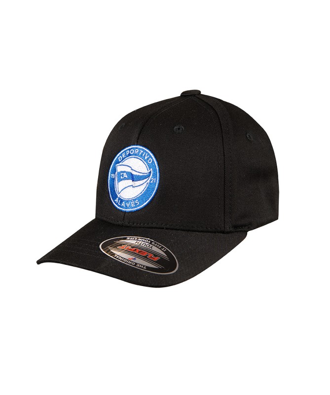 Gorra Deportivo Alavés Negra Kids 24/25