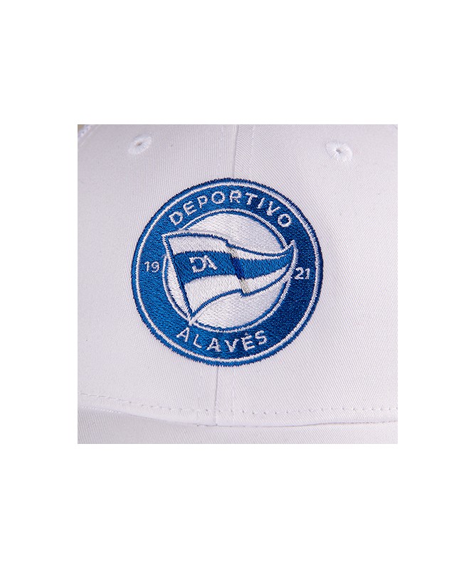 Gorra Deportivo Alavés Blanca Kids 24/25