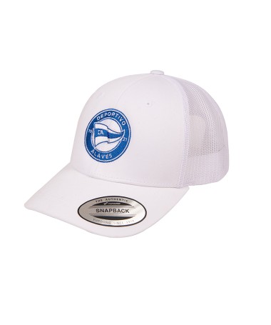Gorra Deportivo Alavés Blanca Kids 24/25