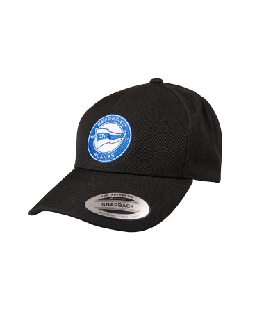Gorra Deportivo Alavés Negra 24/25 Junior