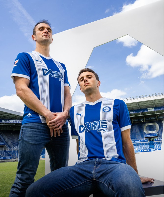 1ª Camiseta Deportivo Alavés 24/25 Full Sponsors