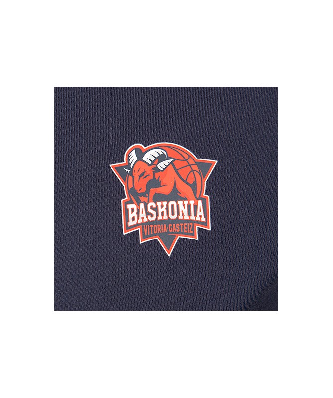 Camiseta Paseo Técnico Baskonia Marino 24/25 Junior