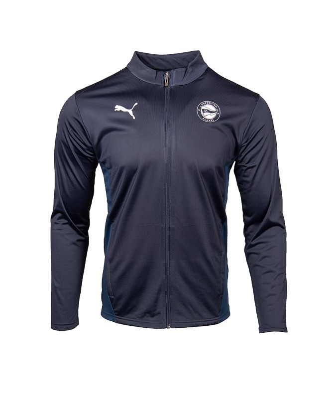 Chaqueta Prepartido Deportivo Alavés Marino 24/25