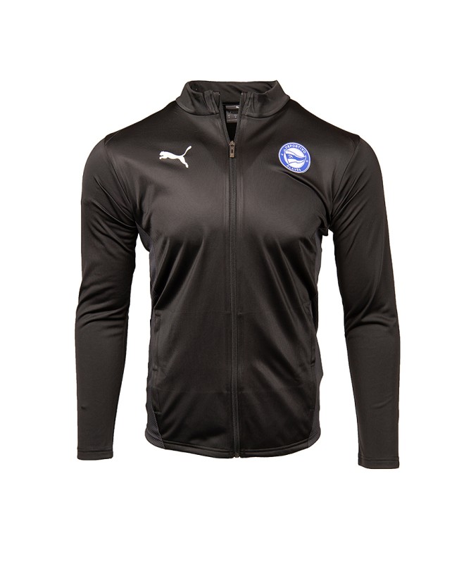 Chaqueta Pregame Basics Deportivo Alavés Negra 24/25