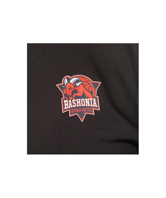 Sudadera Entrenamiento Jugador Baskonia Negro 24/25