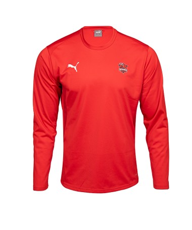 Sudadera Entrenamiento Técnico Baskonia Rojo 24/25