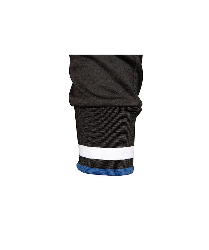 Chaqueta Negra Moda Deportivo Alavés Detalle Albiazul 24/25
