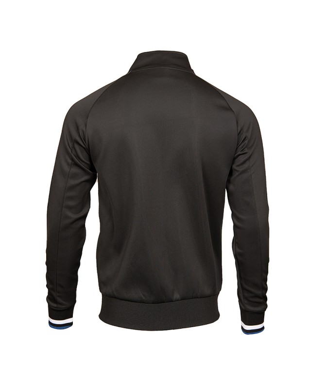 Chaqueta Negra Moda Deportivo Alavés Detalle Albiazul 24/25