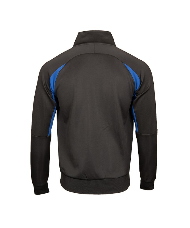 Chaqueta Negra Moda Deportivo Alavés Mangas Azules 24/25