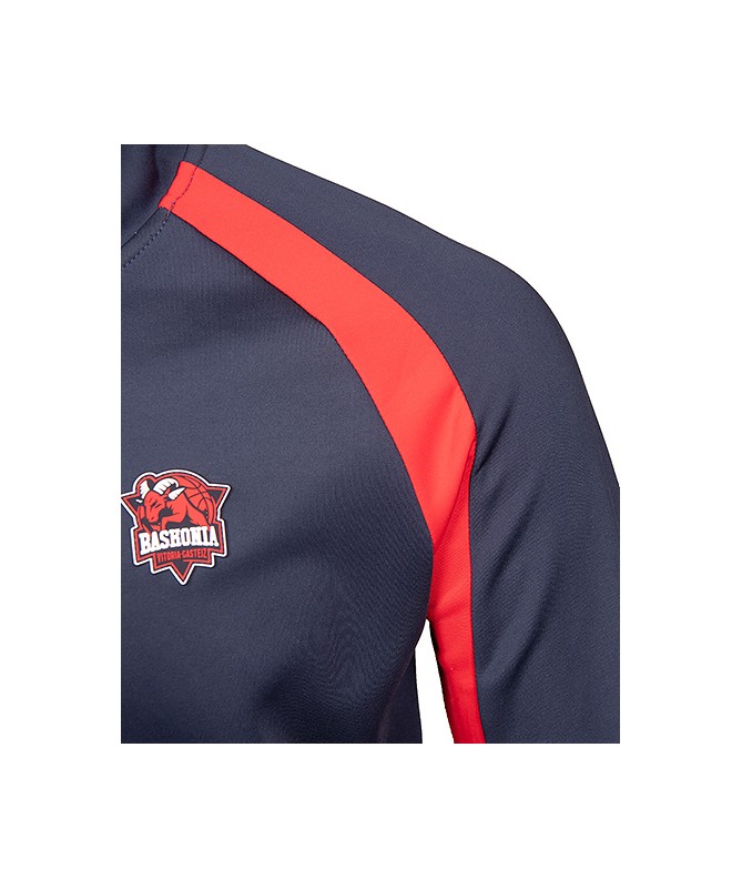 Chaqueta Marino Moda Baskonia Mangas Rojas 24/25