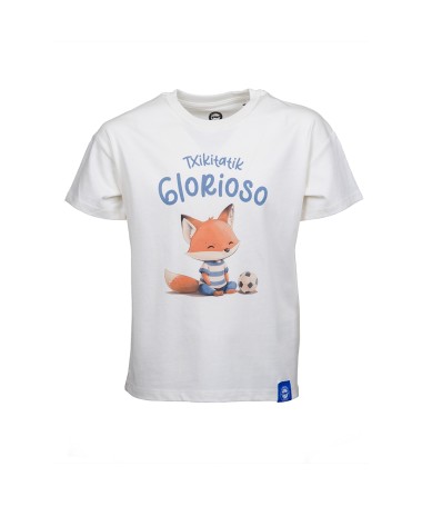 Camiseta Txikitatik Glorioso Beige Junior