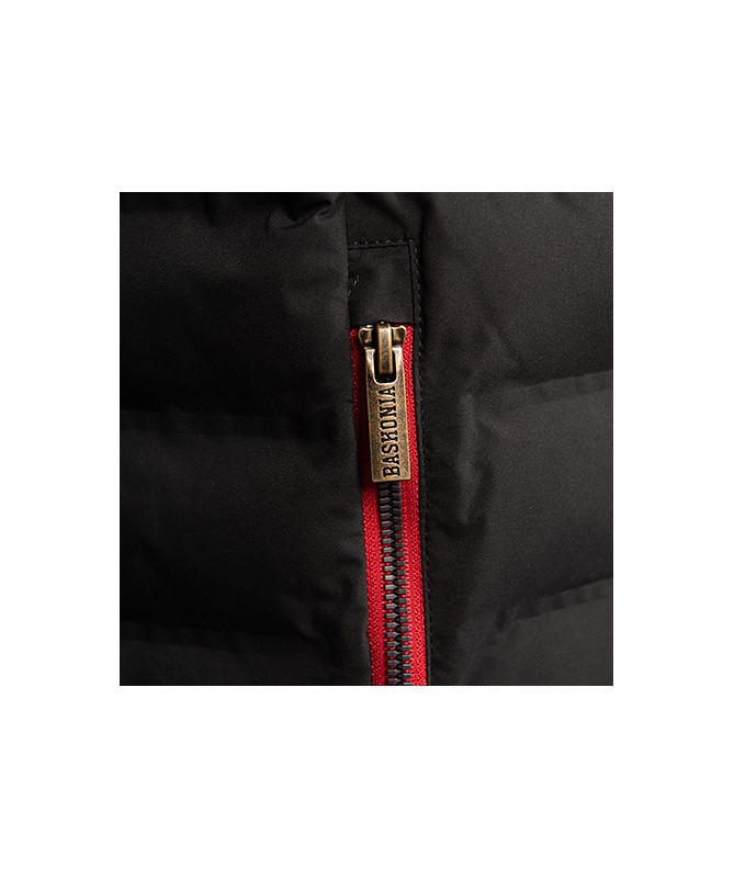 Plumas Padded Moda Baskonia Negro 24/25