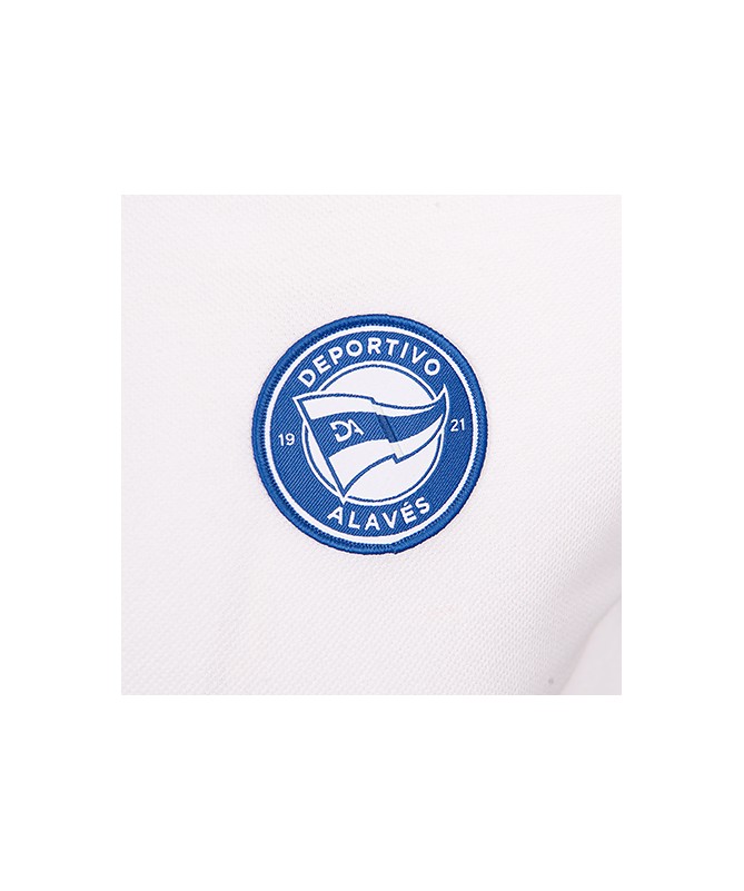Polo Paseo Deportivo Alavés Blanco 24/25 Junior