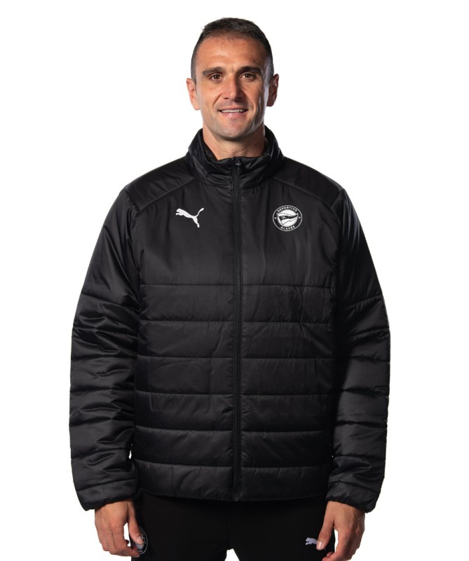 Padded Jacket Deportivo Alavés Negra 24/25
