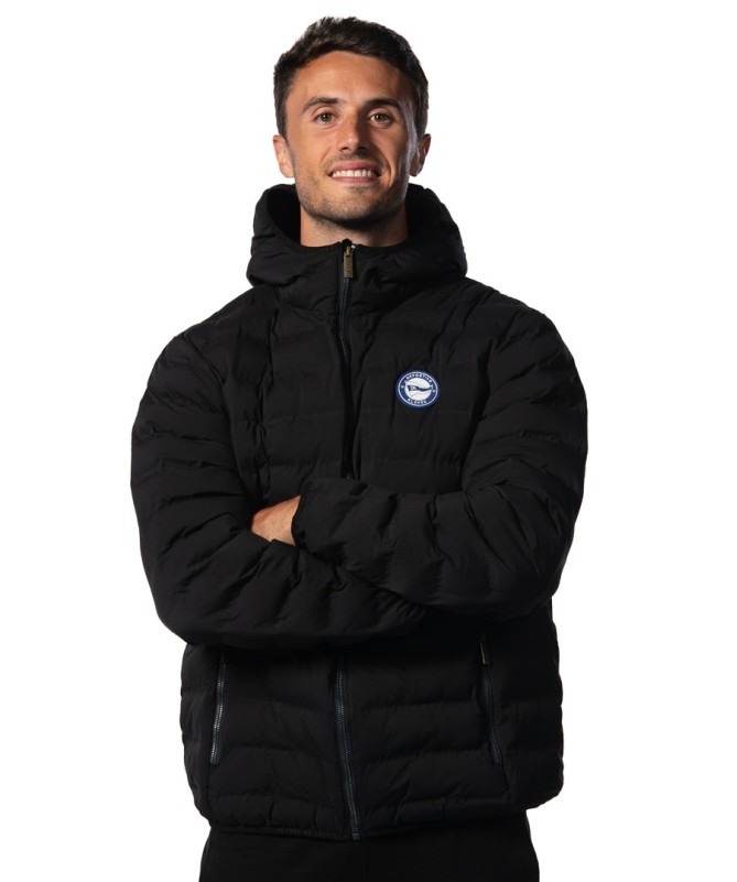 Plumas Padded Moda Deportivo Alavés Negro 24/25