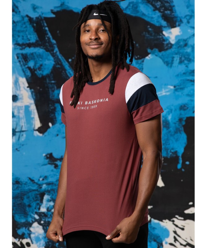 Camiseta Moda Baskonia Since 1959 Rojo SS24