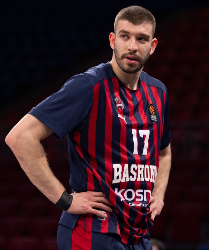 Camiseta Shooting Baskonia Azulgrana Réplica Player 24/25