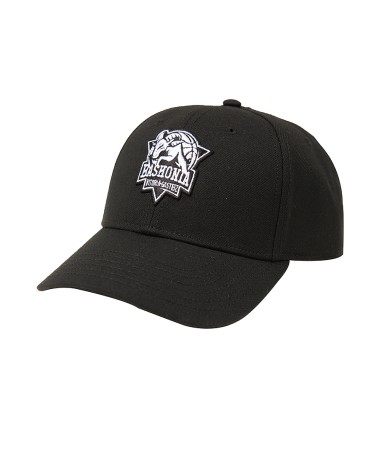 Gorra Baskonia Negra Logo Black 25/26