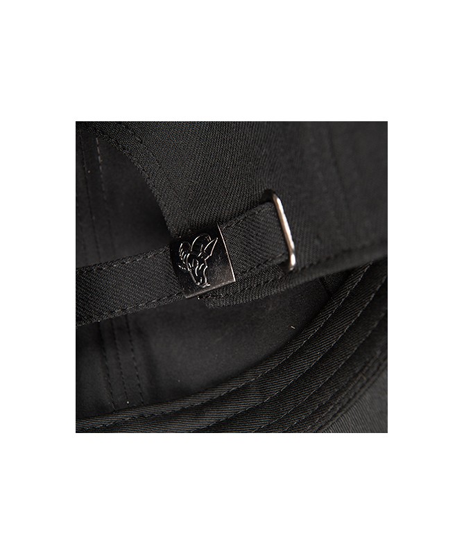 Gorra Baskonia Negra Logo Black 25/26