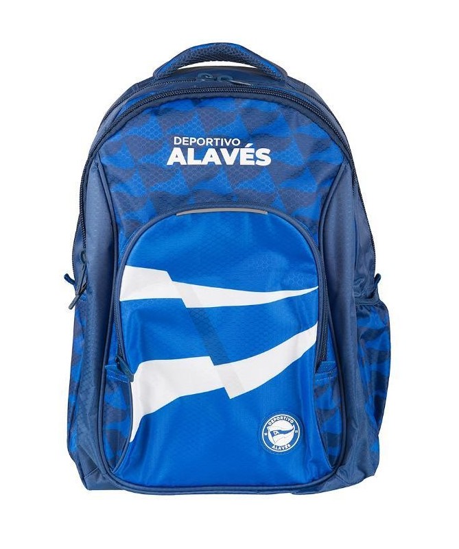 Mochila Escolar Doble Cuerpo Grp/Ac Deportivo Alavés (Adaptable A Carro)