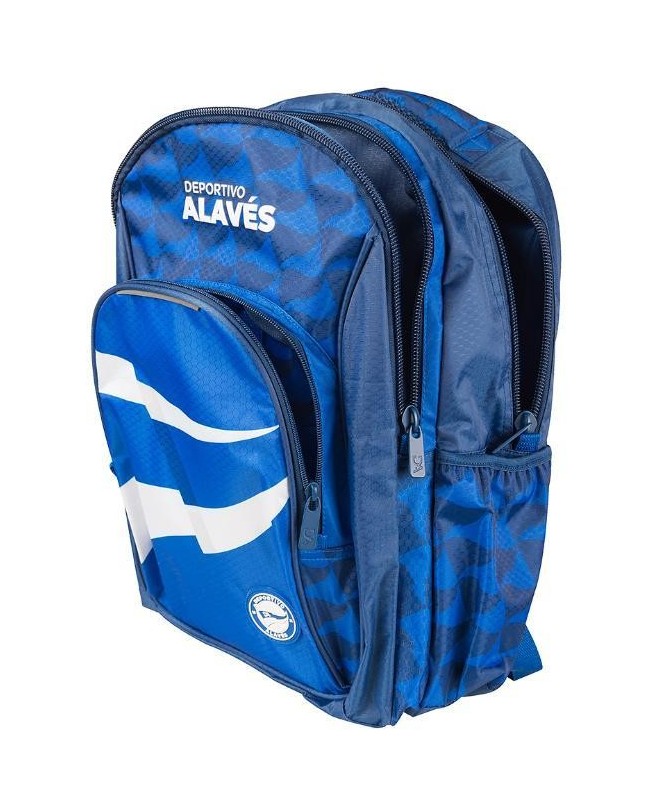 Mochila Escolar Doble Cuerpo Grp/Ac Deportivo Alavés (Adaptable A Carro)