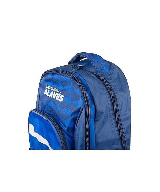 Mochila Escolar Doble Cuerpo Grp/Ac Deportivo Alavés (Adaptable A Carro)