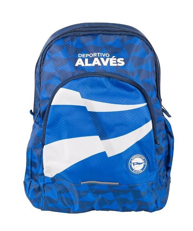 Mochila Escolar Doble St/Ac Deportivo Alavés (Adaptable A Carro)