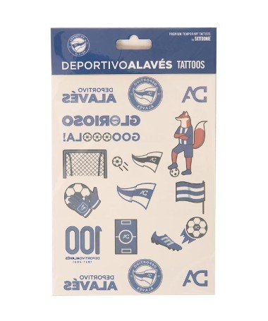 Tatuajes Temporales, Deportivo Alavés