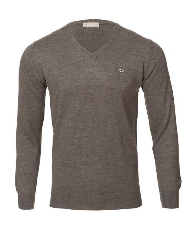 Jersey Mo Premium De Punto Gris Cuello Pico, Deportivo Alavés