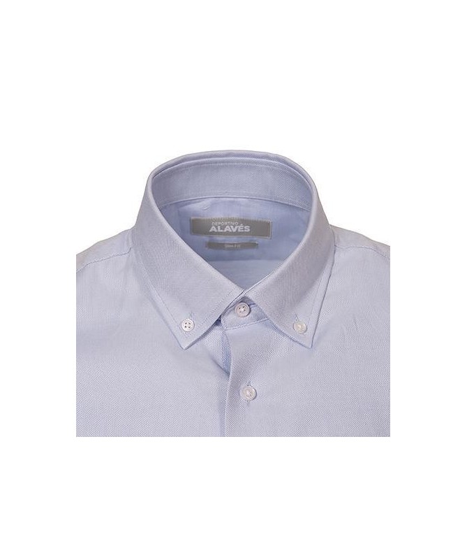 Camisa Mo Premium Azul Claro, Deportivo Alavés