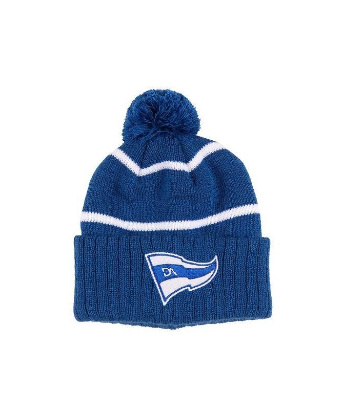 Gorro Banderín Pompom Deportivo Alavés